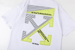 Off White Logo Pattern Printed T-Shirt