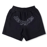 Sp5der OG Logo Sweat Shorts Black
