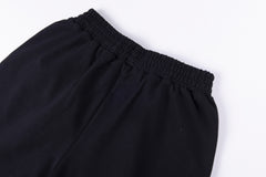 Sp5der OG Logo Sweat Shorts Black