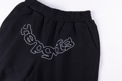 Sp5der OG Logo Sweat Shorts Black