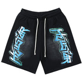Hellstar Graffiti Washed Shorts