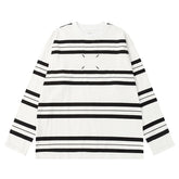 Maison Margiela 2024ss Crew Neck Stripes Sweatshirt