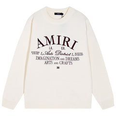AMlRl Distressed Arts District Cotton Sweaters
