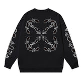 Off White Logo Cotton Sweatshirts
