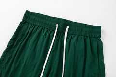 AMIRI Straight-Leg Mid-Length Logo-Print Swim Shorts