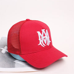 AMIRI Logo Baseball Caps Red
