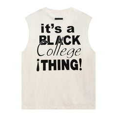 Fear Of God ESSENTIALS High Street Logo Vest T-Shirts