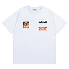 OFF WHITE Eye-logo T-shirt