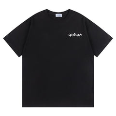 OFF WHITE logo-print Pink T-shirt