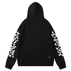 AMlRl Stacked Bones Hoodies