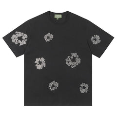 Denim Tears Cashmere Swarovski Cotton Wreath T-Shirts