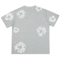 Denim Tears Crystal Patch Cotton logo Design T-Shirts