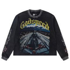 Godspeed Long Lonely Road L/S Thermal Tee