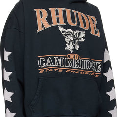 RHUDE Cambridge State Champs Vintage Boxy Hoodie