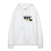 Off White Graphic-Print Hoodies