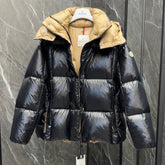Moncler Black Down Nylon Jacket