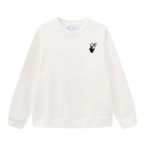 Off White Caravaggio Lute Slim Sweatshirts