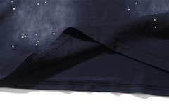 HELLSTAR Washed Old Rhinestone T-shirt
