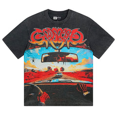 GODSPEED Driving Racing Car T-shirt