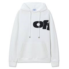 Off-White Kids Type Graphic Cotton Hoodie