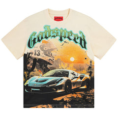 GODSPEED Sunset Drift Layered T-Shirt