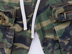 Godspeed Camouflage Denim Shorts #8667