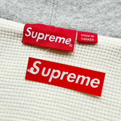Supreme 25FW Thermal Lined Zip Up Hooded Sweatshirt