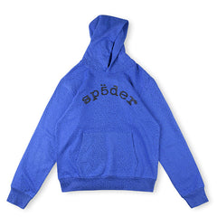 Sp5der VVS Hoodie Bright Diamond Blue