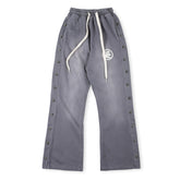 Hellstar Mirror Face Sweatpants Grey