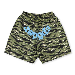 Sp5der OG Web V2 Tiger Camo Sweatshort