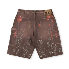Hellstar Studios Denim Shorts