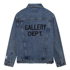 Gallery Dept Embroidered Logo Denim Jacket