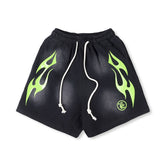 Hellstar Flame Shorts