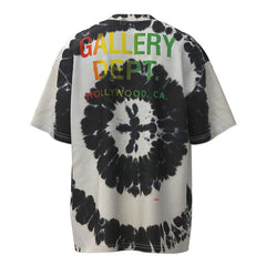 Gallery Dept Sun Faded Splash ink graffiti T-Shirt
