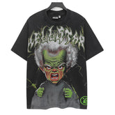 HELLSTAR Green Old Man T-Shirt