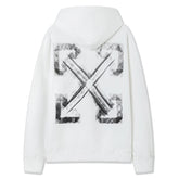 Off-White Logo Pattern Arrow Printed Hoodie