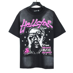 HELLSTAR Eye-covered Portrait T-shirt