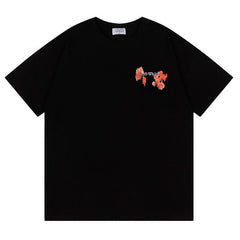 Off White Arrow Pattern Printed T-Shirt