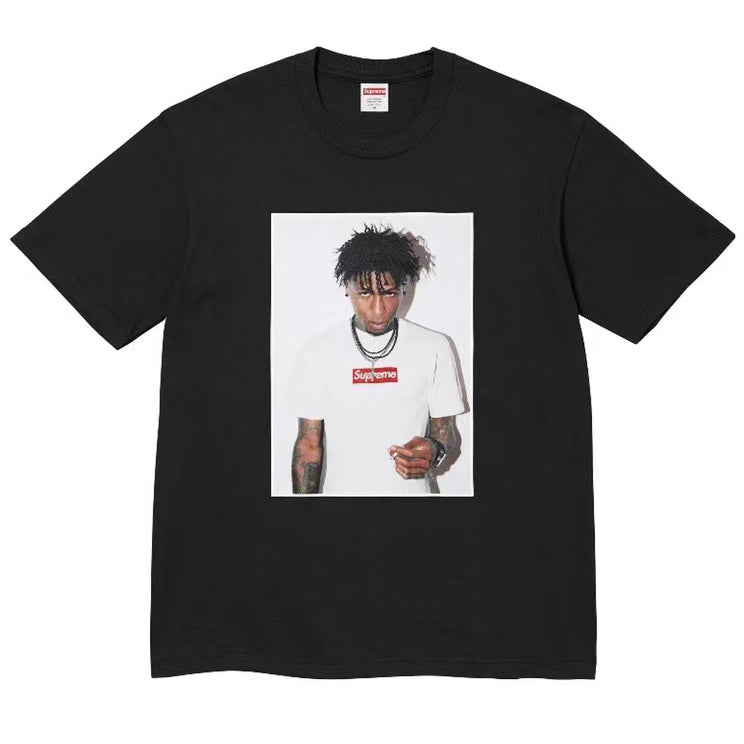 Supreme Letter Logo Print T-Shirt