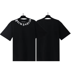 Palm Angels Neck Logo Tee