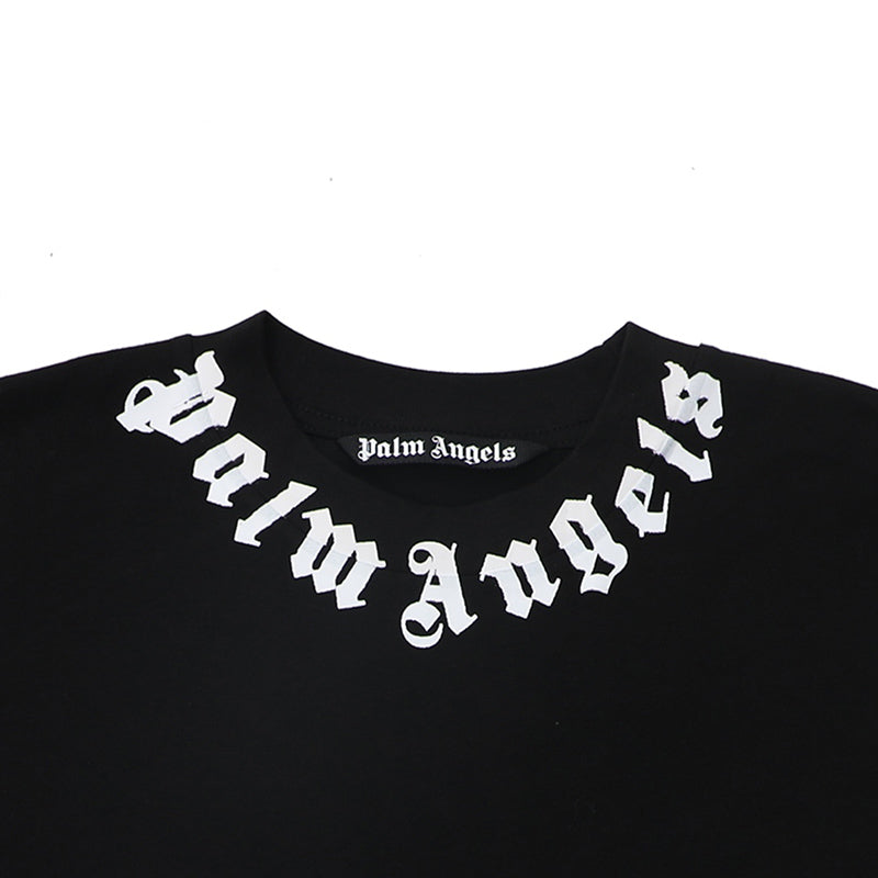 Palm Angels Neck Logo Tee