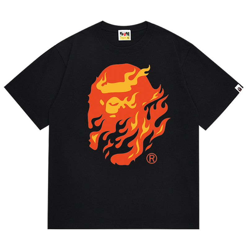 BAPE Flame Ape Head Tee