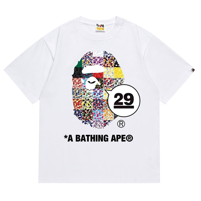 BAPE A Bathing Ape 29th Anniversary Ape Head Tee