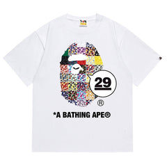 BAPE A Bathing Ape 29th Anniversary Ape Head Tee