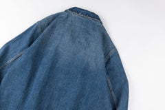 Sp5der 555555 demin jean jacket