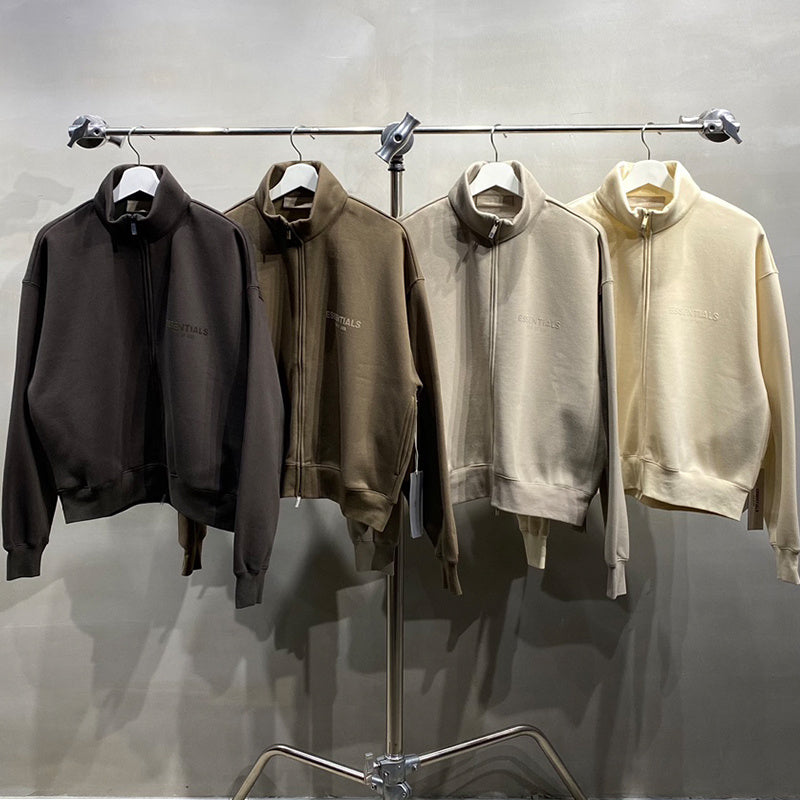 Fear Of God zipper sports sweatshirts