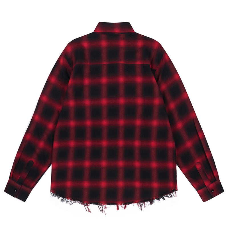 AMIRI plaid long sleeve shirt