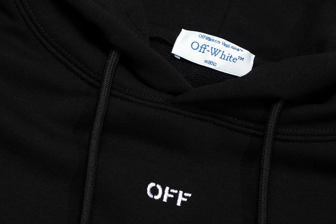 Off White Double Lunar Arrow Hoodie