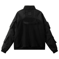 OFF WHITE half zip pullover jacket