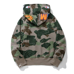 BAPE Color Camo Shark Hoodies